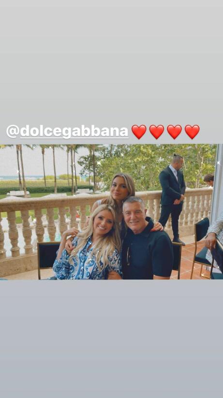 Angélica Rivera usó un atuendo de más de 5,000 dólares para asistir al desfile de Dolce & Gabbana